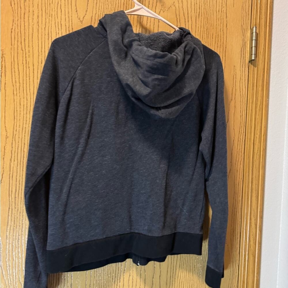 PINK Victoria's Secret Charcoal Jacket zip up - Picture 6 of 9
